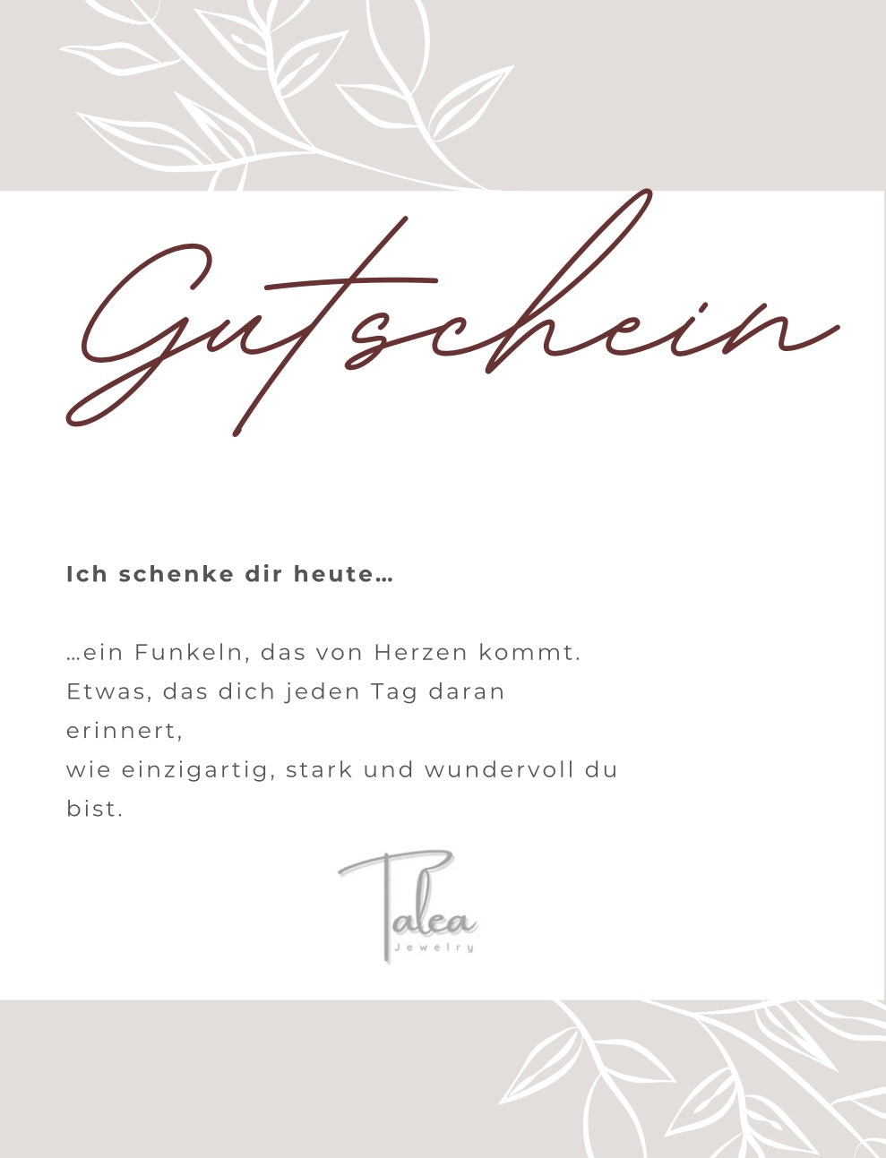 Das schönste Geschenk: Ein Funkeln, das von Herzen kommt ✨